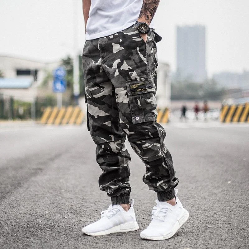Fashion Basics Men's Camouflage Casual Cargo Pants
