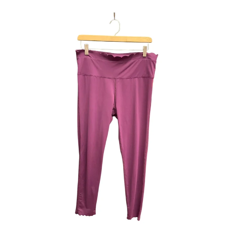 Comfortable Shirts Athletic Leggings By Joy Lab In Purple, Size: Xl