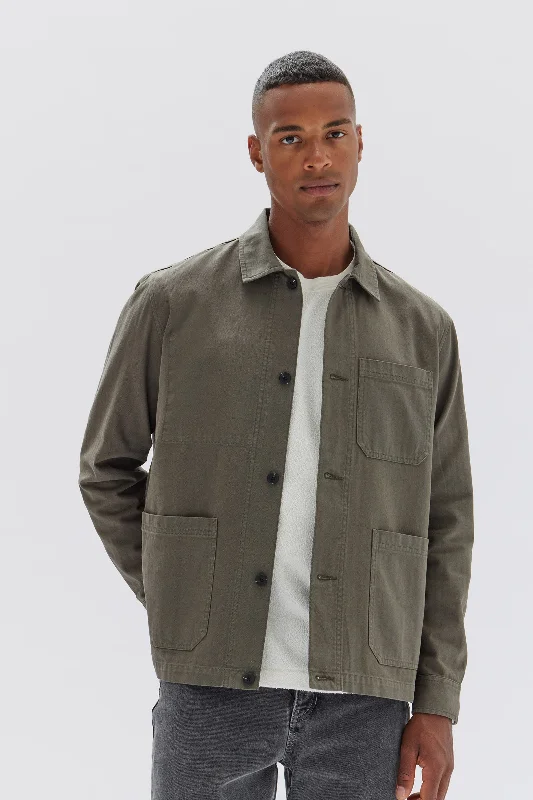 Sporty Wardrobe Herringbone Chore Jacket
