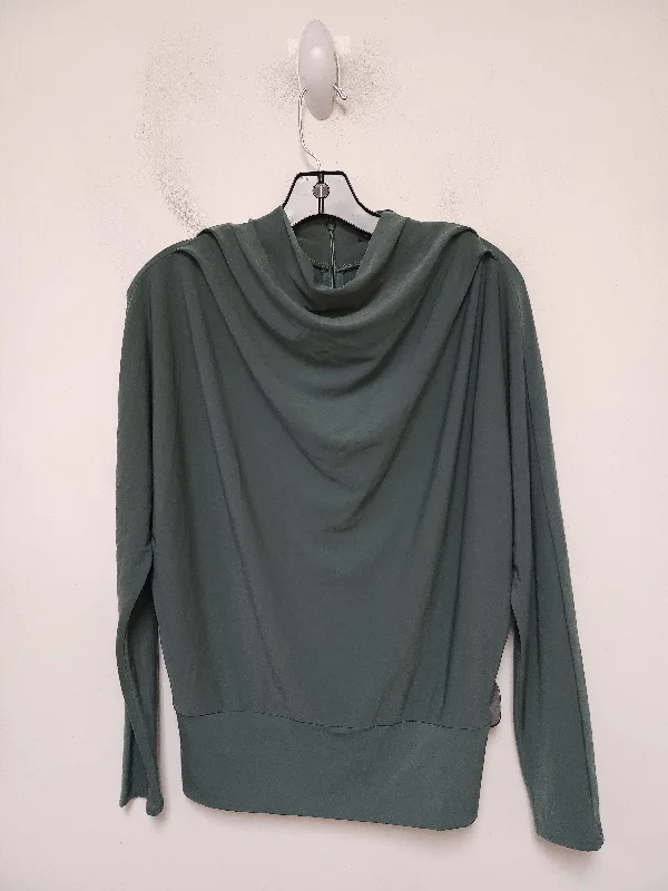 Modern Backpacks Top Long Sleeve By Ann Taylor In Green, Size: Xs