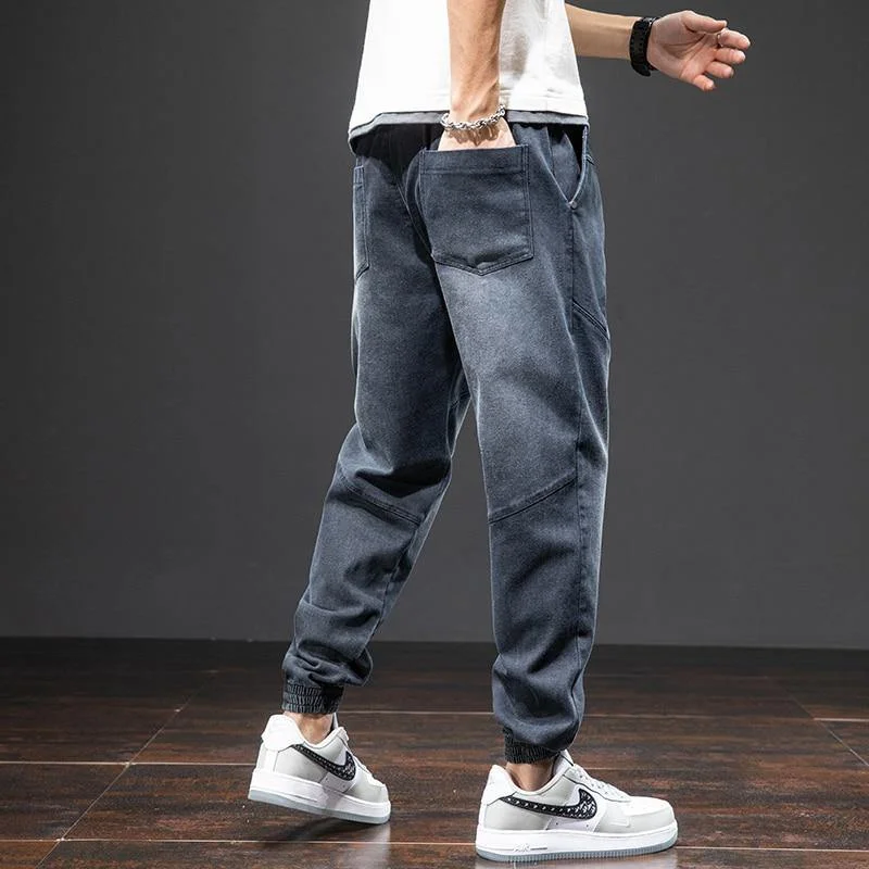 Soft T-Shirts Men's Ankle-Length Baggy Streetwear