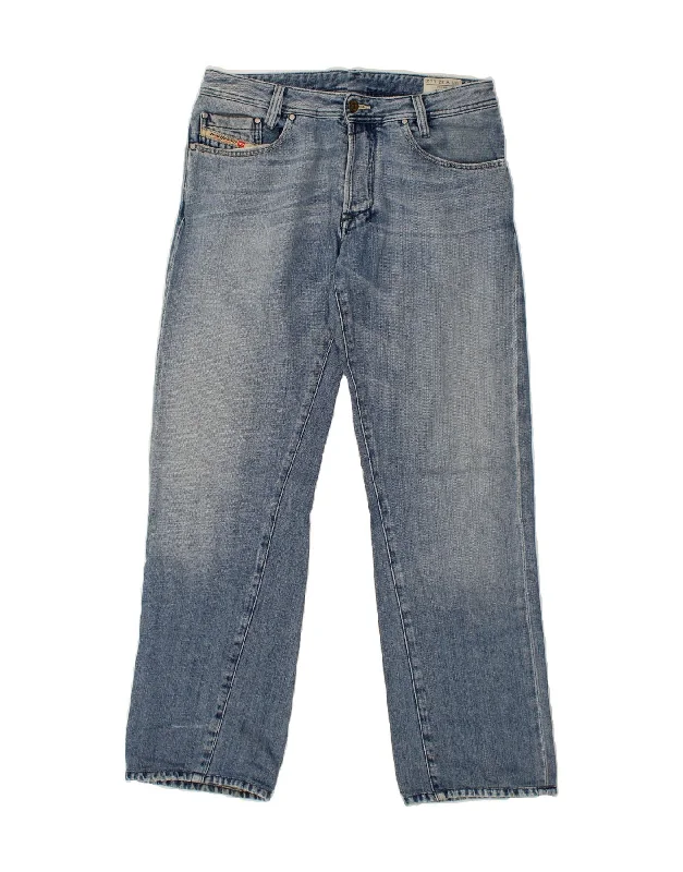 Minimalist Style DIESEL Mens Kajo Straight Jeans W32 L32 Blue Cotton