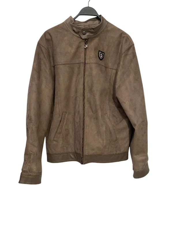 Easy Fashion Franco Collezioni/Leather Jkt/L/Suede/CML/ITALIA