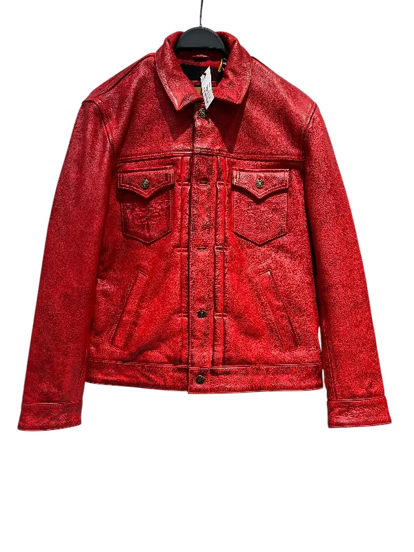 Practical Clothing master supply co/Leather Jkt/L/Leather/RED/red leather jkt new w tag