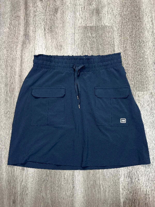 Functional Fashion Athletic Skort By Helly Hansen In Blue, Size: M