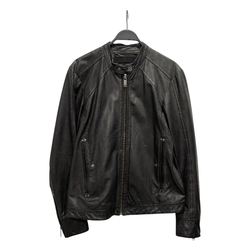 Relaxed Wearables DIESEL/Leather Jkt/XL/Leather/BLK/LEATHER JACKET
