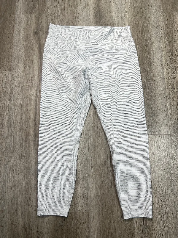 Athletic Leggings By Lululemon In White, Size: Xl