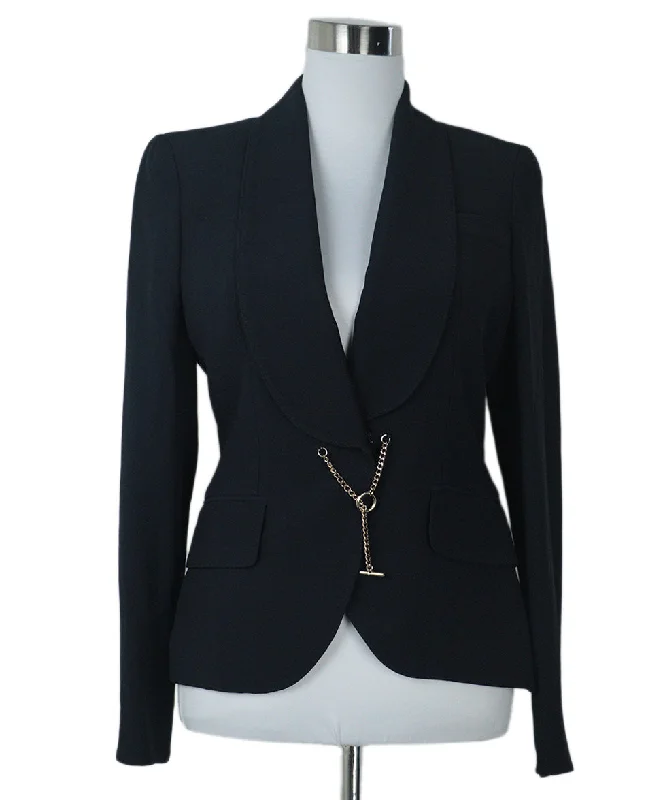 Easy Fashion Alexander McQueen Navy Blazer sz 6