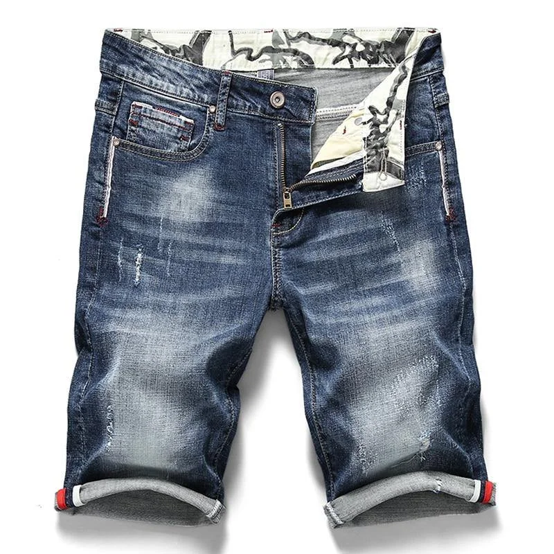 Men's Casual Stretch Denim Shorts