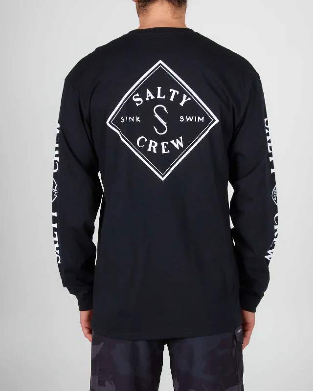 Casual Comfort Tippet Premium L/S Tee - Black