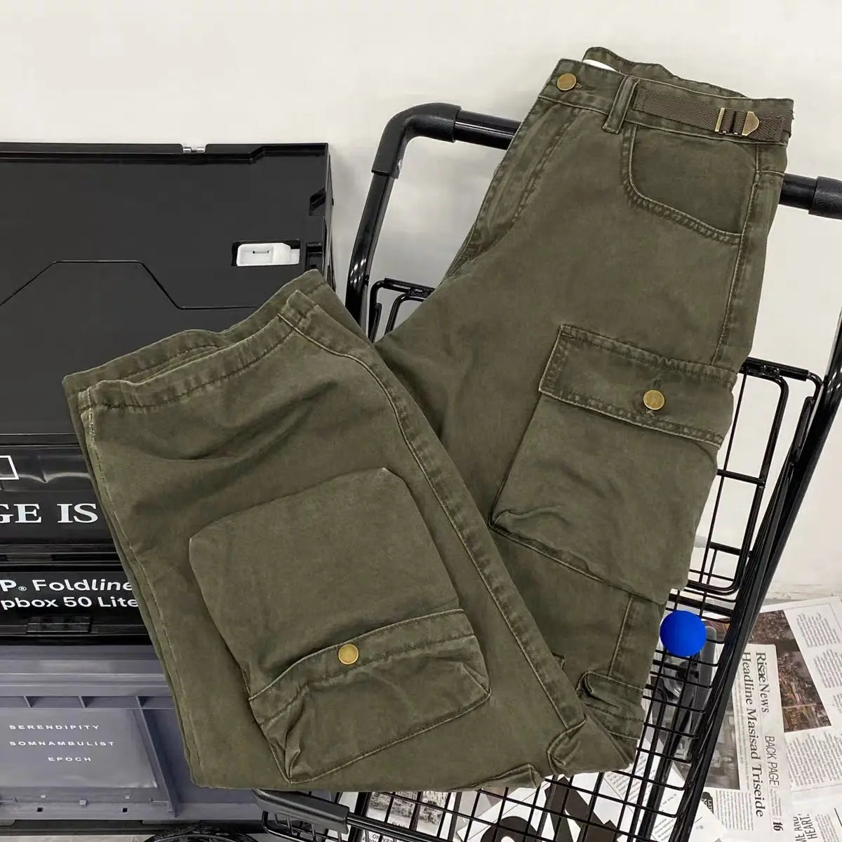 Heavy-duty Cargo Pants Women with Multi Pocket Workwear - High Quality