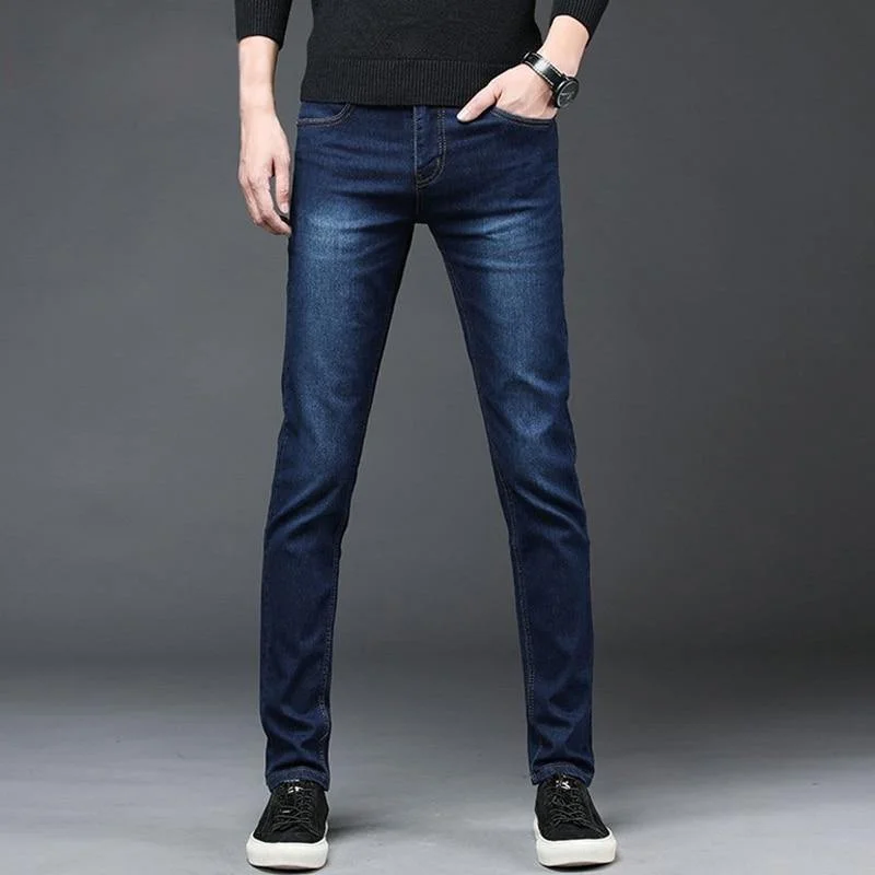 Men's Straight Full Length Jeans