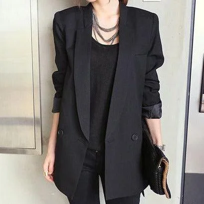 Street Gear Jacket and Blazer Female Notched Collar