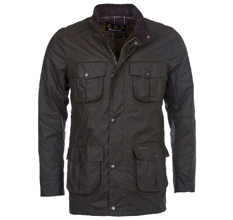 Barbour Olive Corbridge Wax Jacket