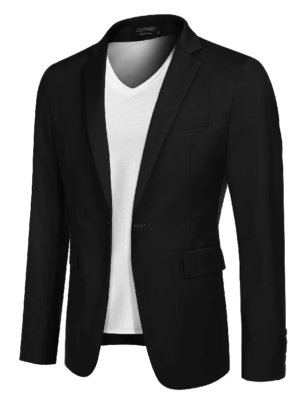 Cool Casuals Casual One Button Blazer (US Only)