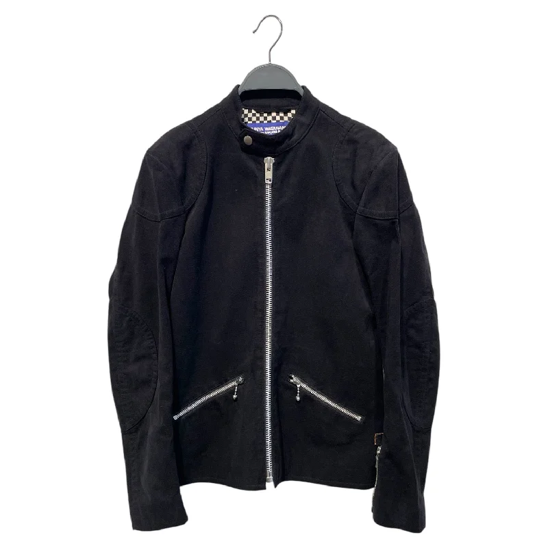 JUNYA WATANABE COMME des GARCONS MAN/Leather Jkt/SS/Black/WS-J024