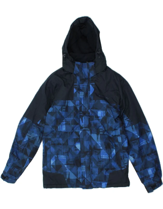 Classic Wear MOUNTAIN WAREHOUSE Mens Hooded Windbreaker Jacket UK 36 Small Navy Blue Classic Wear MOUNTAIN WAREHOUSE Mens Hooded Windbreaker Jacket UK 36 Small Navy Blue