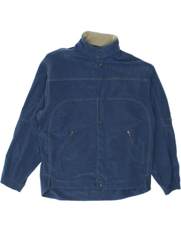 Versatile Wardrobe AUSTRALIAN L'ALPINA Mens Bomber Jacket IT 50 Large Navy Blue Polyester Versatile Wardrobe AUSTRALIAN L'ALPINA Mens Bomber Jacket IT 50 Large Navy Blue Polyester