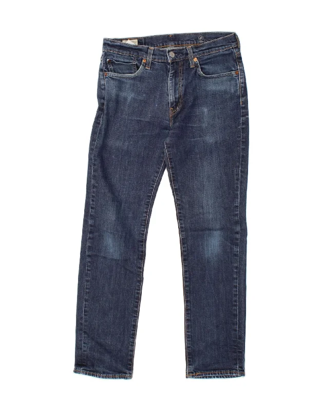 Effortless Comfort LEVI'S Mens 511 Slim Jeans W32 L29 Blue Cotton