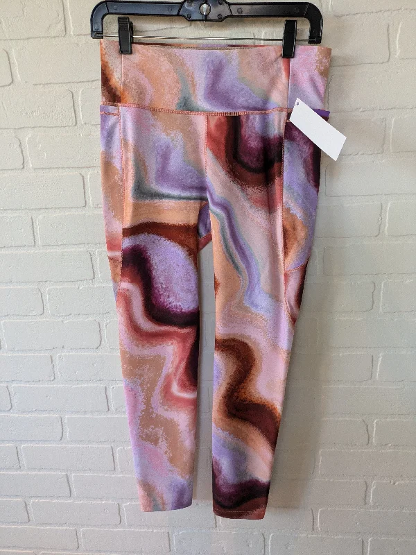 Essential Wardrobe Orange Athletic Leggings Calia, Size 8