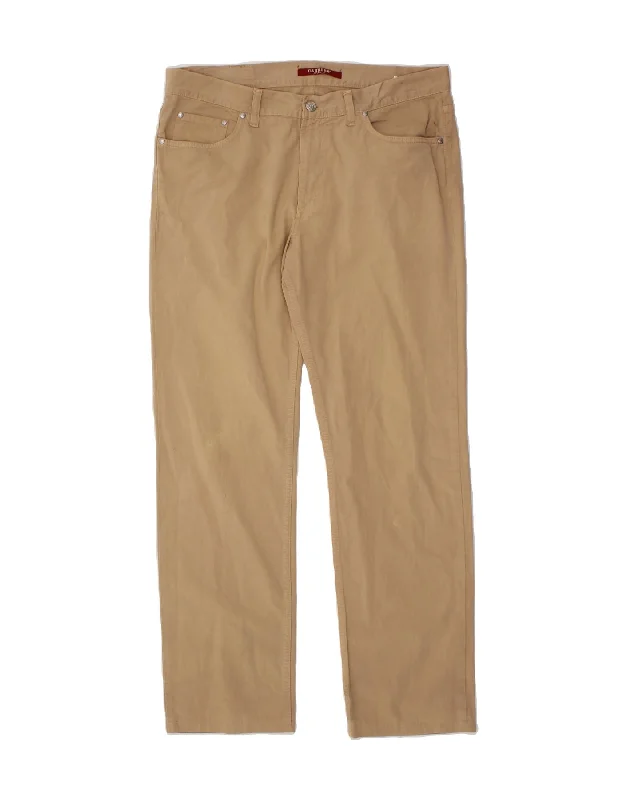 Cozy Apparel CARRERA Mens 700 Straight Jeans W36 L30 Beige Cotton