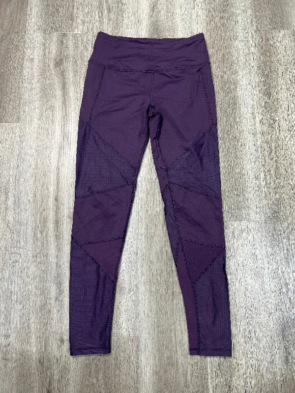 Fashion Basics Athletic Leggings By Victorias Secret In Purple, Size: M