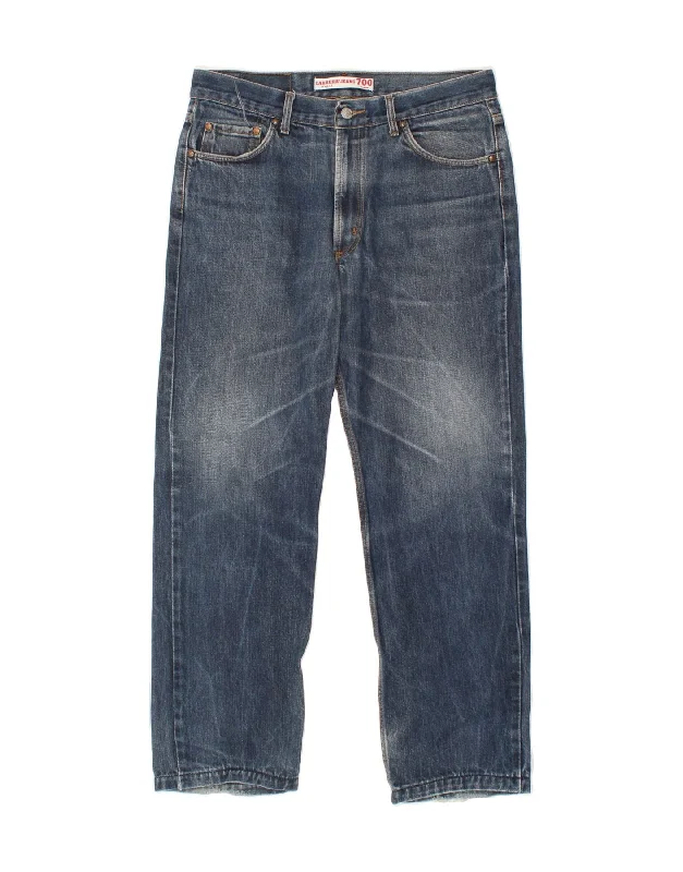 Soft Layers CARRERA Mens 700 Straight Jeans W32 L30 Blue