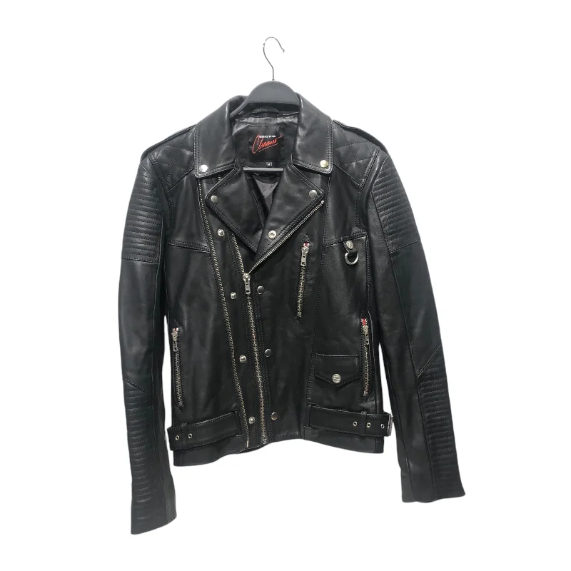 Sporty Wardrobe Surface to Air/Leather Jkt/M/Leather/BLK/BLK LEATHER JACKET
