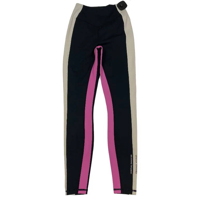Casual Jackets Black Athletic Leggings Spiritual Gangster, Size Xs