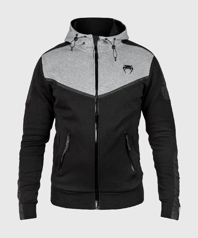 Stylish Looks Venum Laser Evo Hoodie - Black/Heather Grey