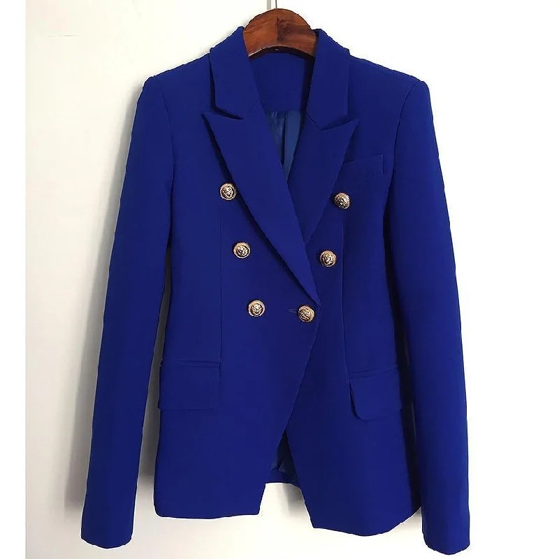 Weekend Outfits Baroque Blazer Women - Casual - Plain-Solid
