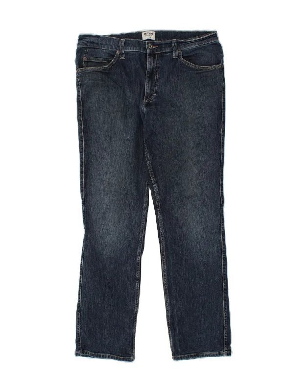 Casual Jackets MUSTANG Mens Tramper Straight Jeans W36 L32  Blue Cotton
