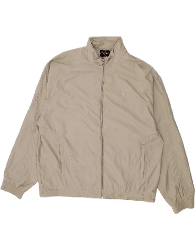 Weekend Outfits AUSTRALIAN L'ALPINA Mens Bomber Jacket UK 40 Large Grey Polyester