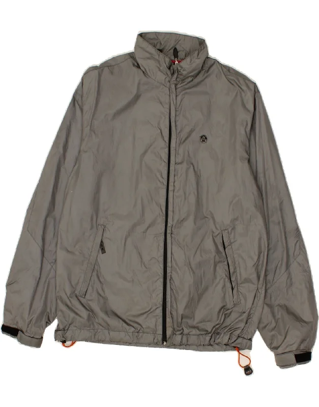 Street Style NORTH SAILS Mens Rain Jacket UK 40 Large Grey Polyamide