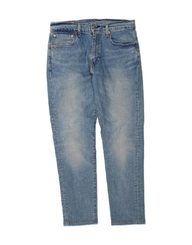 All-Day Wear LEVI'S Mens 512 Slim Tapered Jeans W31 L29  Blue Cotton