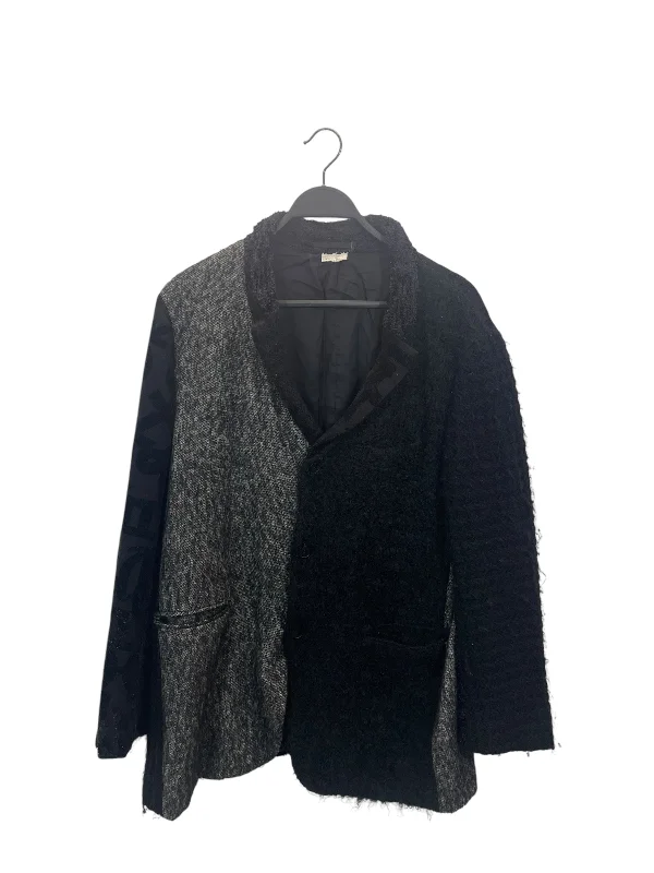 Relaxed Pants COMME des GARCONS HOMME PLUS///Tailored Jkt/XL/Wool/BLK/All Over Print/M [Designers] Avant-Garde/