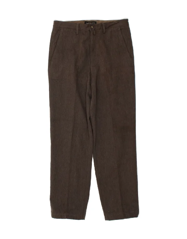 Sports Pants MARLBORO CLASSICS Mens Straight Chino Trousers EU 48 Medium W30 L30 Brown Sports Pants MARLBORO CLASSICS Mens Straight Chino Trousers EU 48 Medium W30 L30 Brown