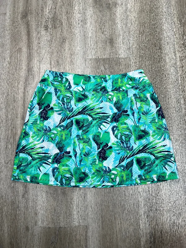 Comfy Sweaters Athletic Skort By Tommy Bahama In Tropical Print, Size: M