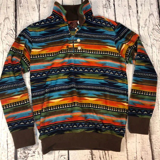 Sporty Styles Western Wits Women's Serape Sunset Pullover