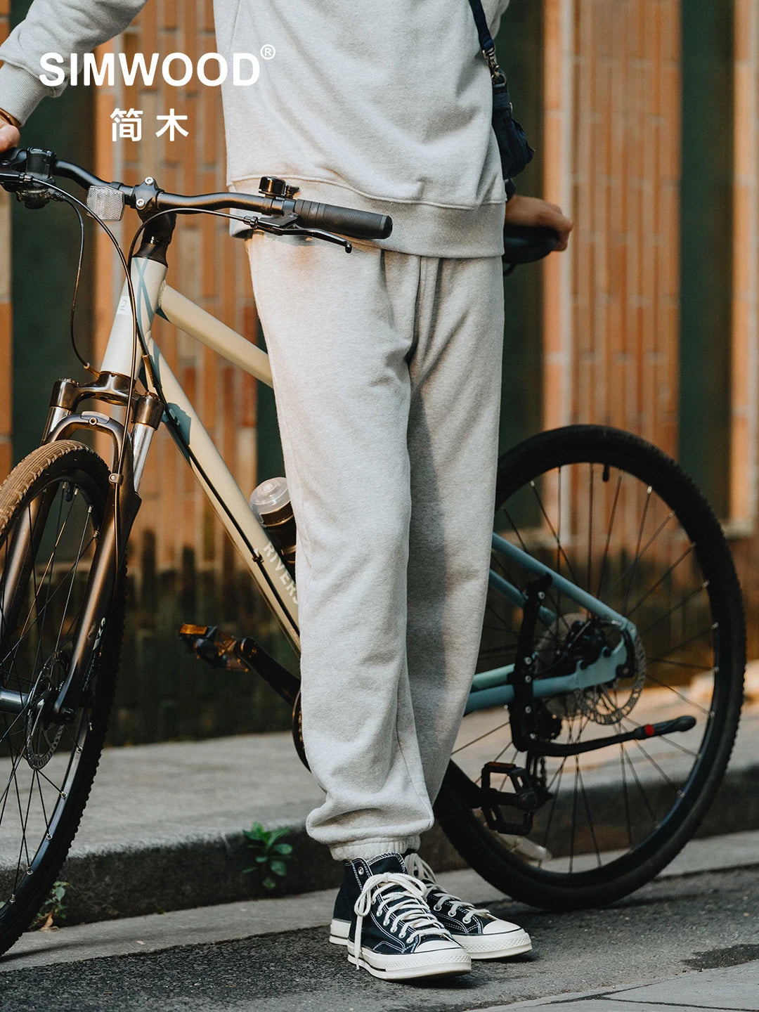 Classic Jackets Oversize Sweatpants Men with Carbonised Technology Fabric - Plus Size Joggers