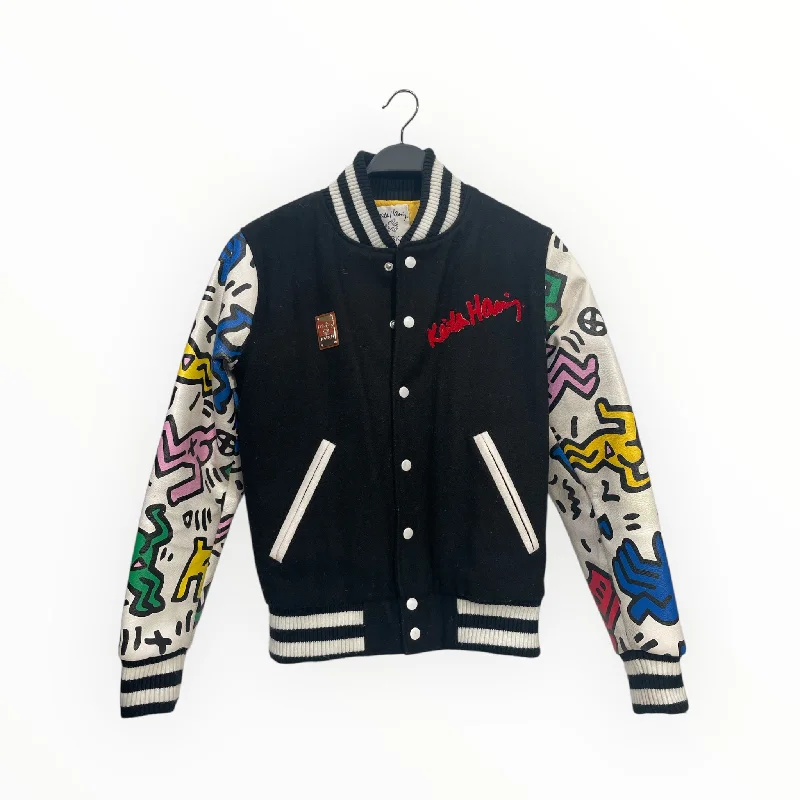 JOYRICH/Baseball Jkt/S/Cotton/MLT/Graphic/KEITH HARING