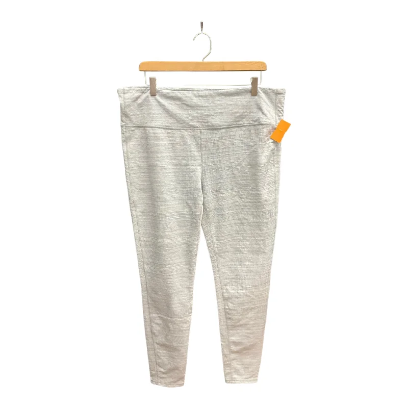 Outdoor Wear Athletic Leggings By Athleta In Grey, Size: 1x