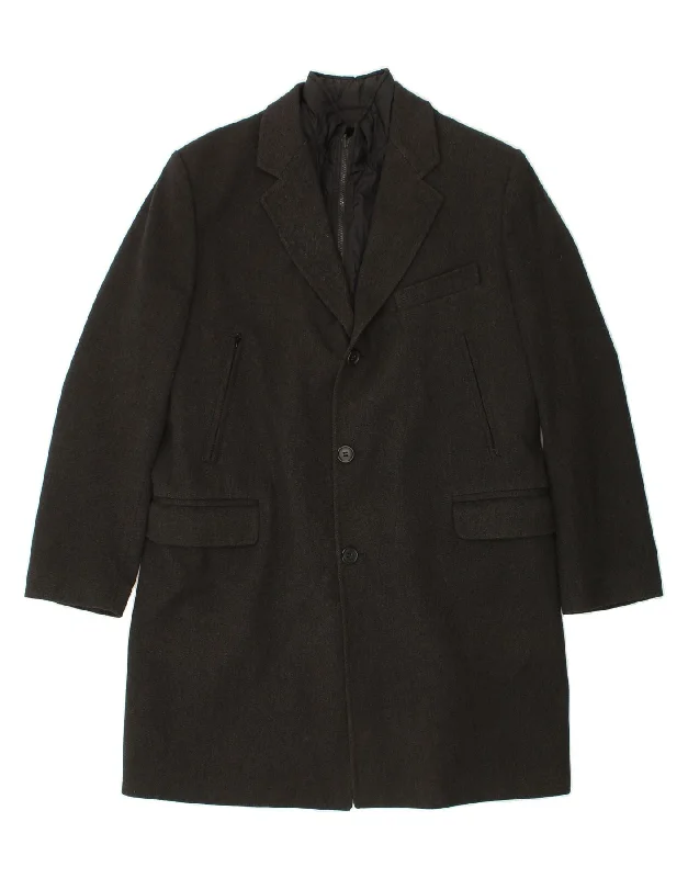 Weekend Outfits FAY Mens Overcoat UK 42 XL Grey