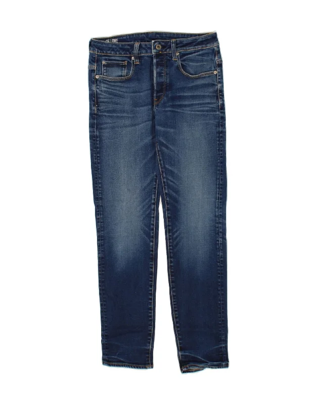 Cool Casuals G-STAR Mens 3301 Skinny Jeans W30 L32  Blue Cotton