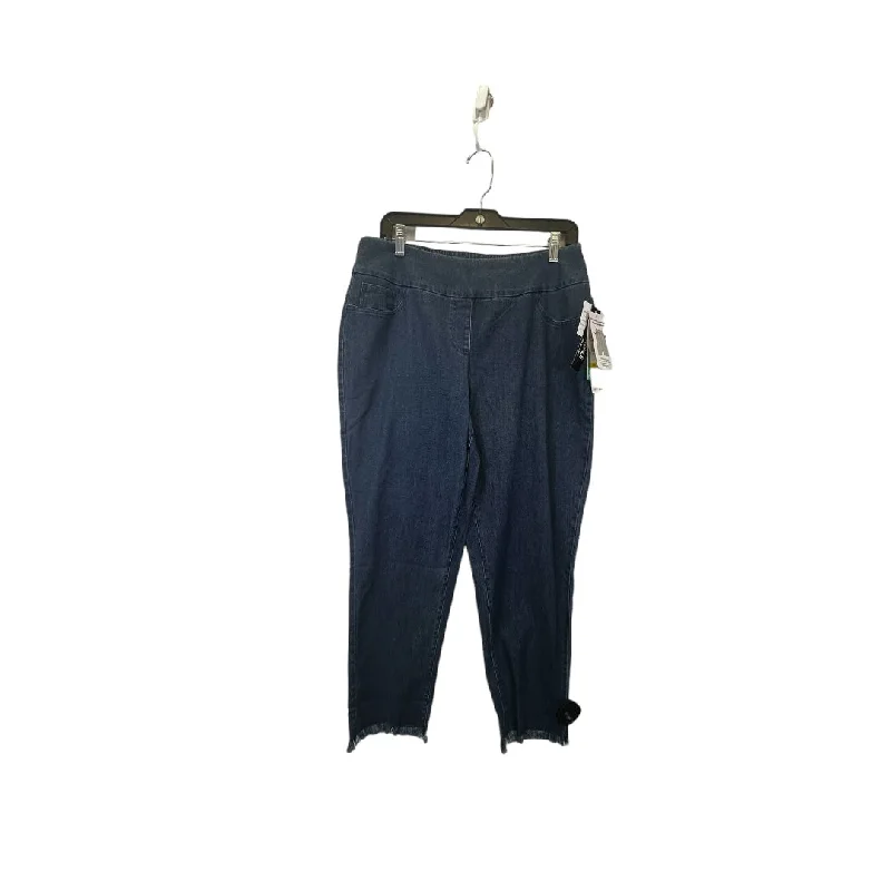 Casual Knitwear Blue Jeans Skinny Ruby Rd, Size Petite  M