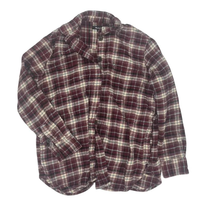 Active Comfort Top Ls By Madewell In Red, Size:S