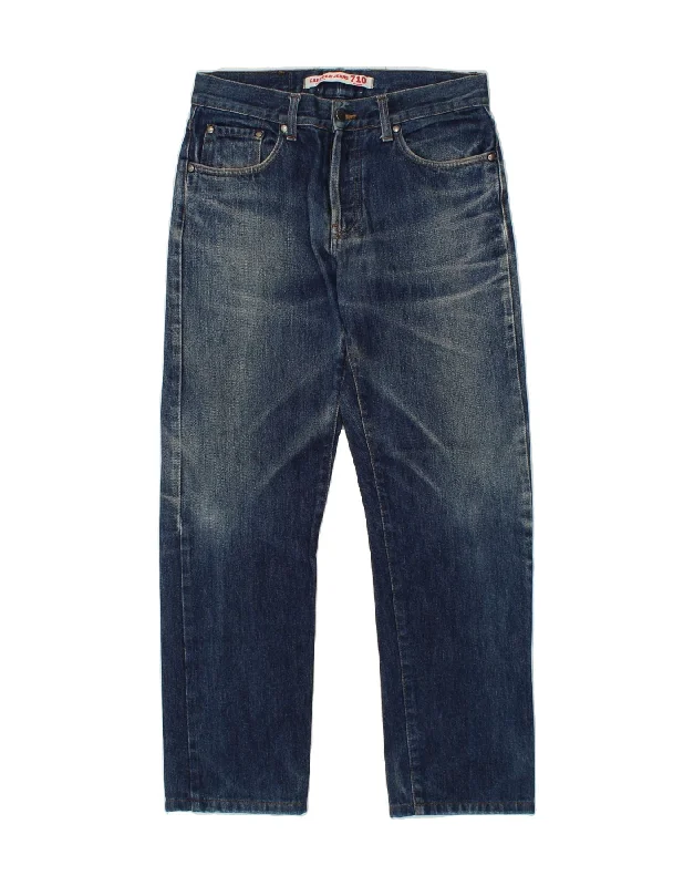 Effortless Comfort CARRERA Mens 710 Straight Jeans IT 48 Medium W33 L29 Blue Cotton