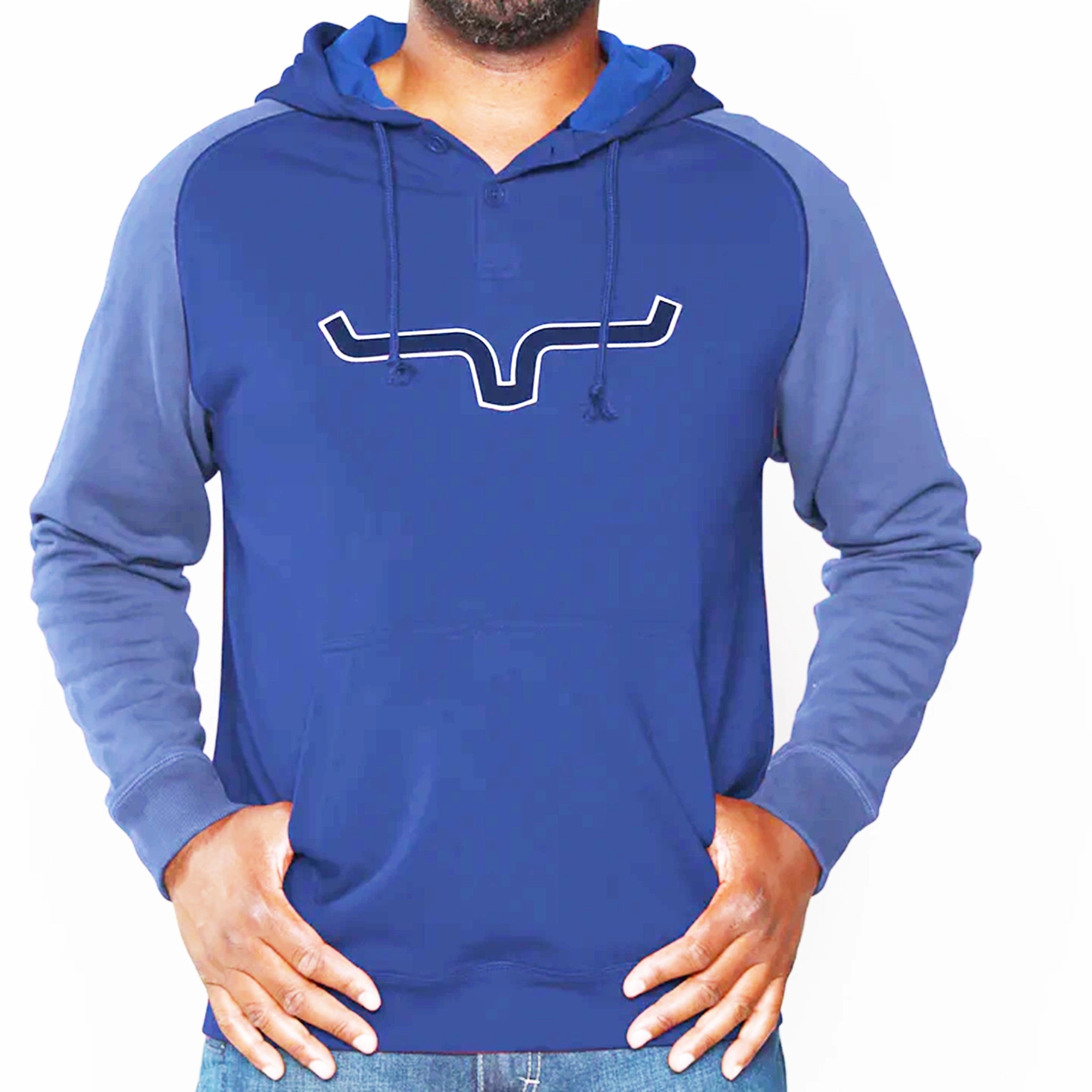 Functional Wear Kimes Ranch Men's Navy Burn Off Hoodie