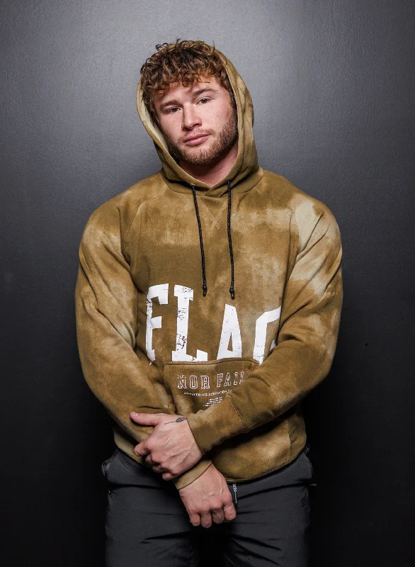 Cozy Sweatshirts WAVE HOODIE - WEAR & TEAR CAMO