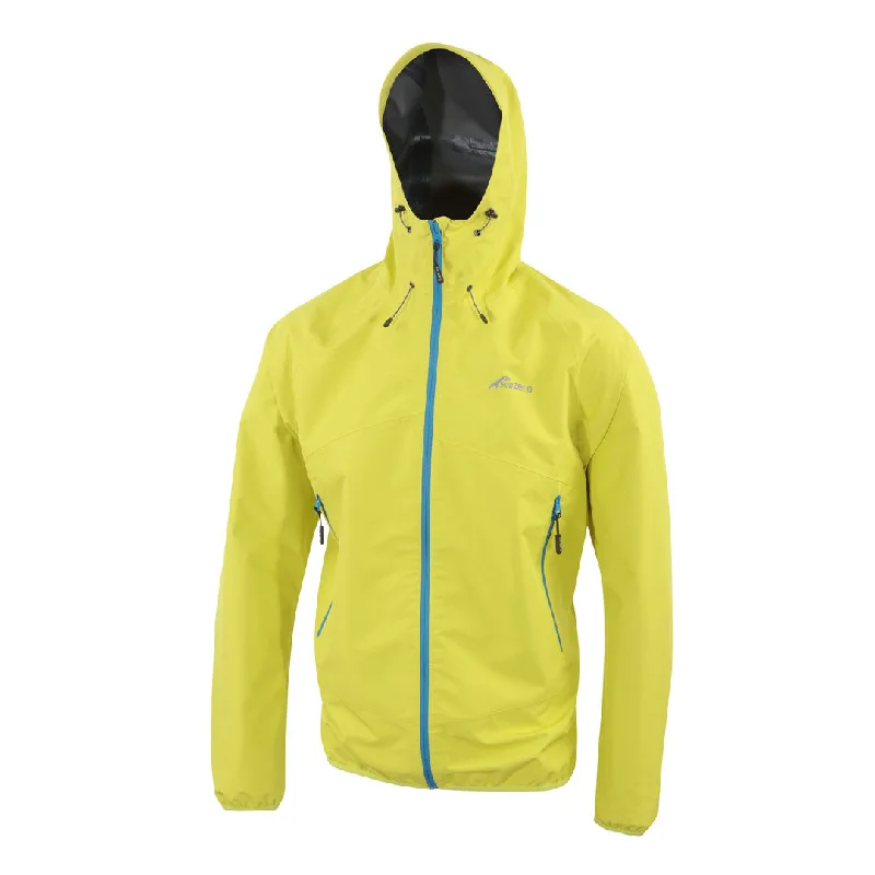 Trendy Comfort Mens Lightweight Waterproof Jacket Lime